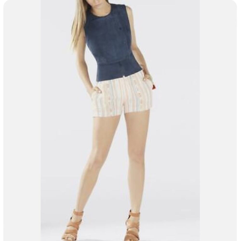 BCBGMAXAZRIA Faux Suede Vest